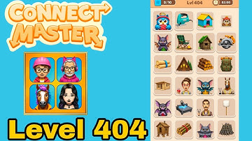 Connect master match puzzle level 404 solution walkthrough 