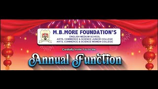 ANNUAL  FUNCTION 25 -26 _ M.B. MORE FOUNDATION'S DHATAV _ROHA