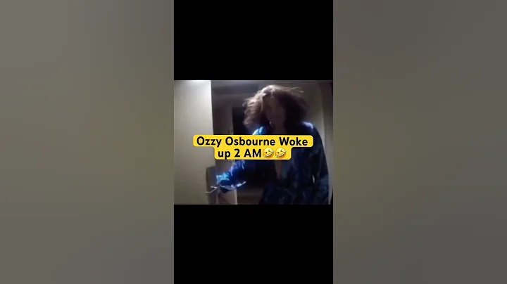 Ozzy Osbourne woke up 2am 🤣🤣#ozzyosbourne #ozzy #kelly #kellyosbourne #shorts #fyp #music #song
