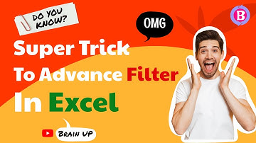 Excel Advanced Filter or Criteria | How to use advanced filter in excel | Dynamic Filter