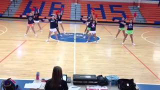 Home pom practice
