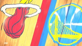 Nba 2k19  All Time Heat Vs All Time Warriors 2k20 Rosters