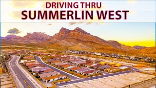 Driving Through Summerlin West Las Vegas l New Homes in Redpoint / Kestrel