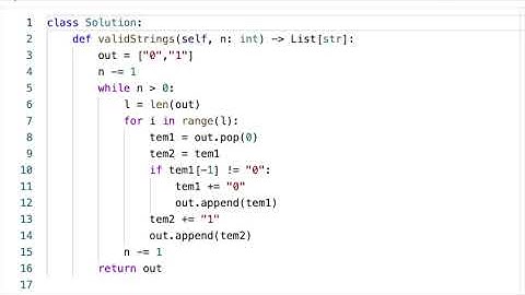 3211. Generate Binary Strings Without Adjacent Zeros