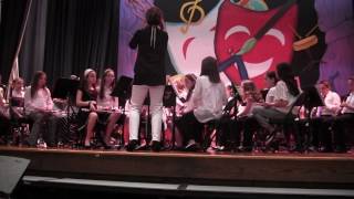 "ALL ABOARD" performed Amanda Beiner on Flute with school band