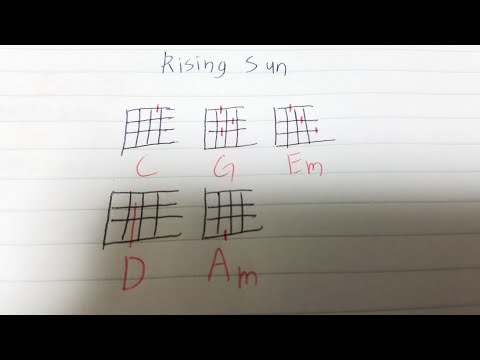 Rising Sun/EXILE　ウクレレ練習動画