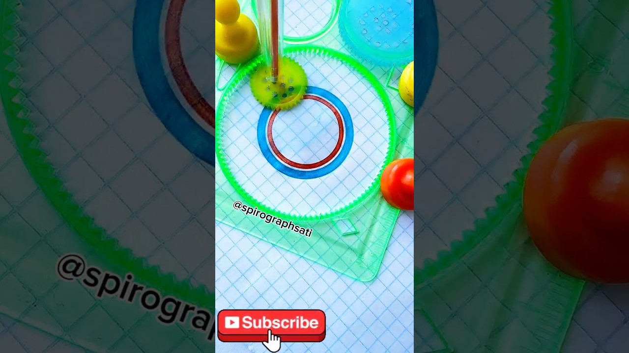 Simple but Beautiful Spirograph Pattern ✨ 