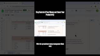 Easy Budgeting in Google Sheets - Annual, Weekly &amp; Monthly Budget Planner #shorts