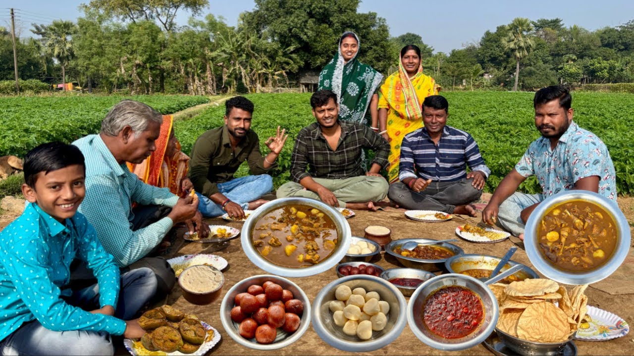 New year এ বাড়ির সবাই মিলে জমিয়ে পিকনিক করলাম || Village style picnic