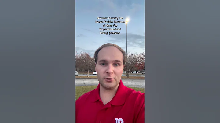 Sumter County School Districts hosts public forum for superintendent hiring process