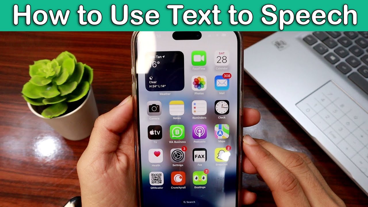 How to Use Text to Speech Step by Step - YouTube