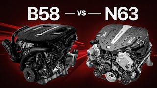 BMW S58 vs N63 — Inline-Six Precision vs Twin-Turbo V8 (Reliability, Tuning & Legacy)