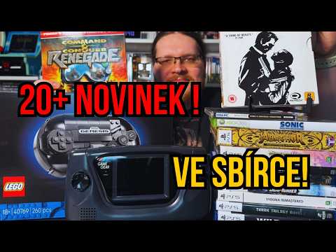 20+ novinek na PS5, Game Gear, PC a Xbox 360! | Novinky v herní sbírce – Part 7