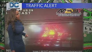 Traffic Alert: MSP investigating deadly crash on Capital Beltway in Montgomery County
