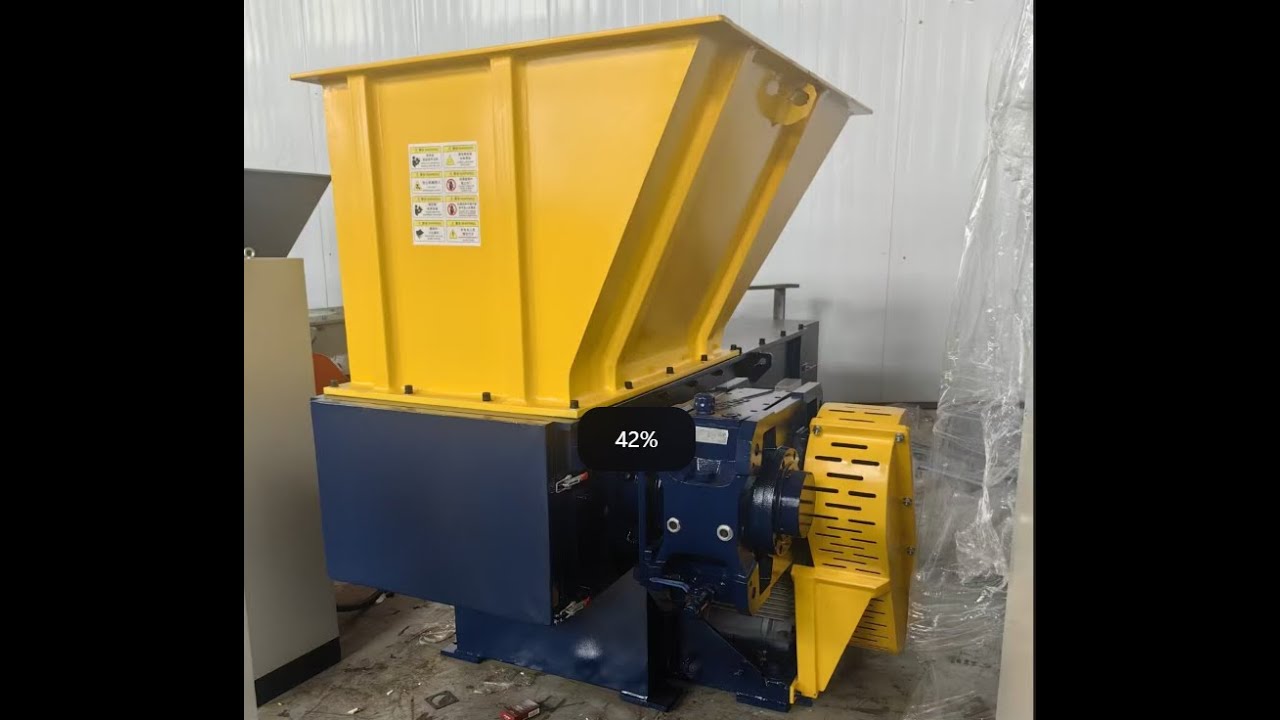 KOOEN KES2260 single shaft shredder machine (shredding plastic lumps)