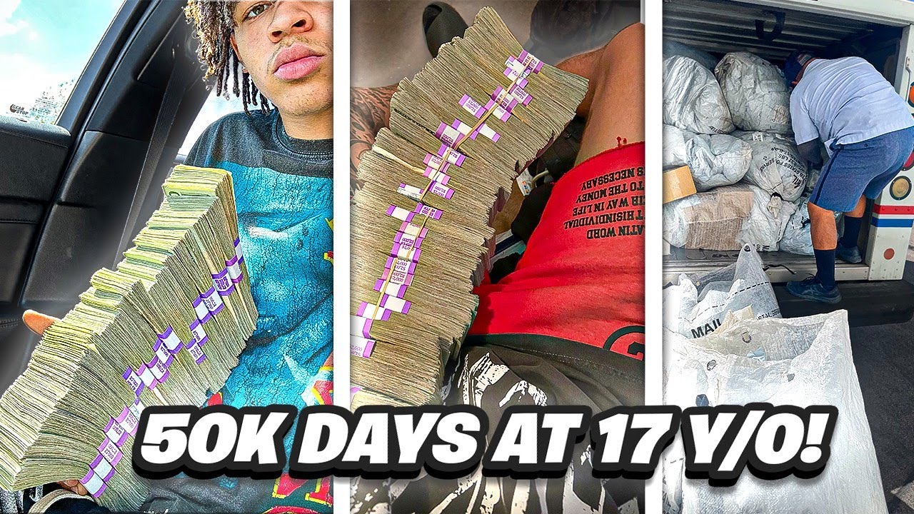 I MADE 50K IN 1 HOUR AT 17. VLOG + PO BOX OPEN
