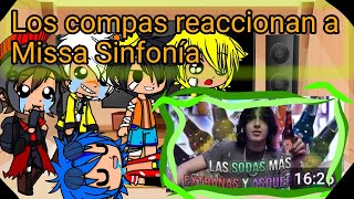 The gang reacts to @MissaSinfonia😱🤣❤️ /gacha club/ Barby BG