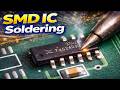 How I Sold this SMD IC | Clean and Easy Method