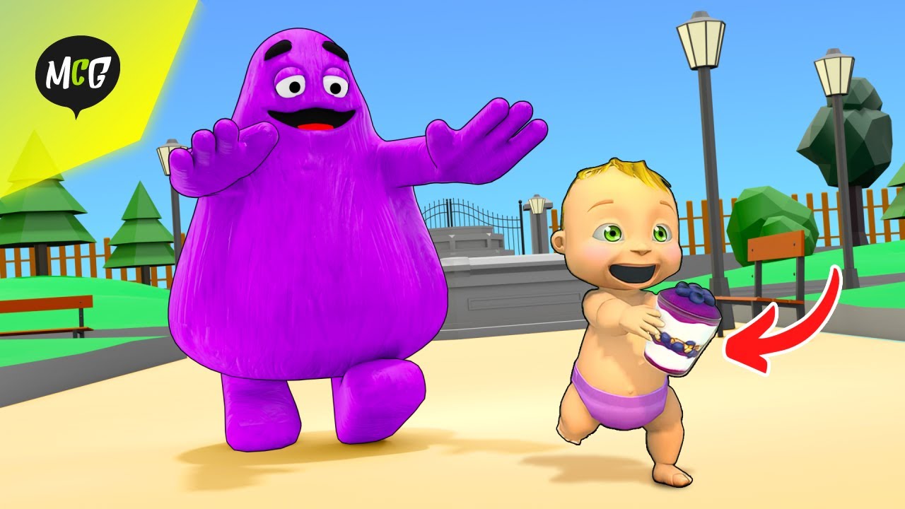 Bayi Dikejar Monster Grimace Shake!