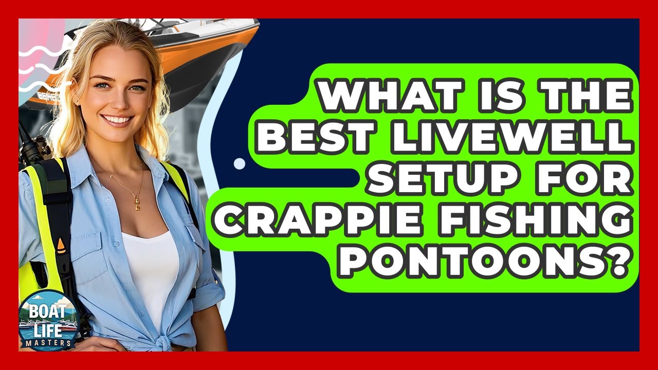 What Is The Best Livewell Setup For Crappie Fishing Pontoons? - Boat Life Masters