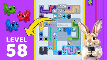 Gecko Out Level 58 Solution Walkthrough