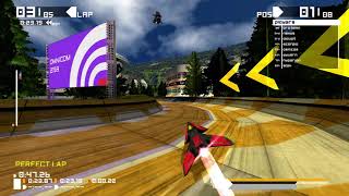 (Old 2020 Version) BallisticNG Custom Track: Draco Cavernae