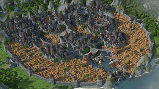 (1300 Hours Minecraft Timelapse) Nerima Kingdom (4K\/60fps)