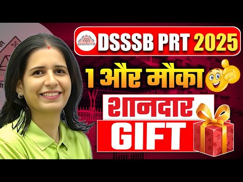 DSSSB PRT 2025 | 1 मौका Biggest Gift | Final Preparation Booster | By Notebook Academy