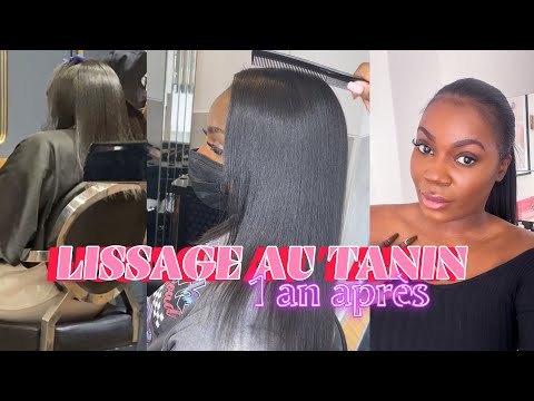 LISSAGE AU TANIN PARTIE 2 ! || VLOG + UPDATE 1 AN APRÈS
