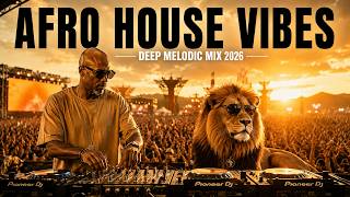 🔴 LIVE🔥 Afro House 2026 | Deep Melodic Afro House Mix | Black Coffee Style | Afro Tech Sunset Vibes