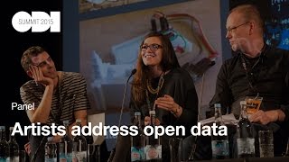 Artists address open data: Panel - ODI Summit 2015