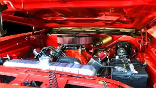 How to check air cleaner to hood clearance on my Big Block Cuda!