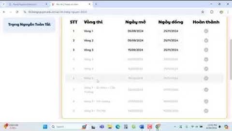 Hướng dẫn chi tiết cách đăng kí, đăng nhập tham gia cuộc thi Trạng Nguyên Tiếng Việt