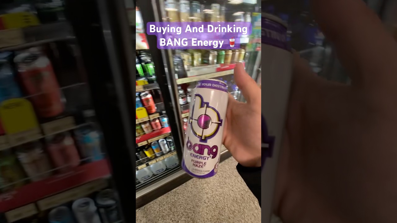 Покупаю и пью BANG Energy 🥤