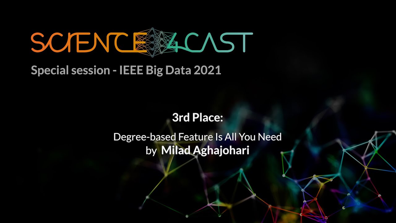 Science4cast Special Session - 3rd Place: Milad Aghajohari
