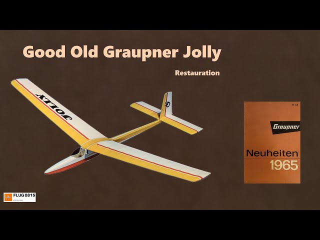 Graupner JOLLY 4215 グライダー 模型 YouTube
