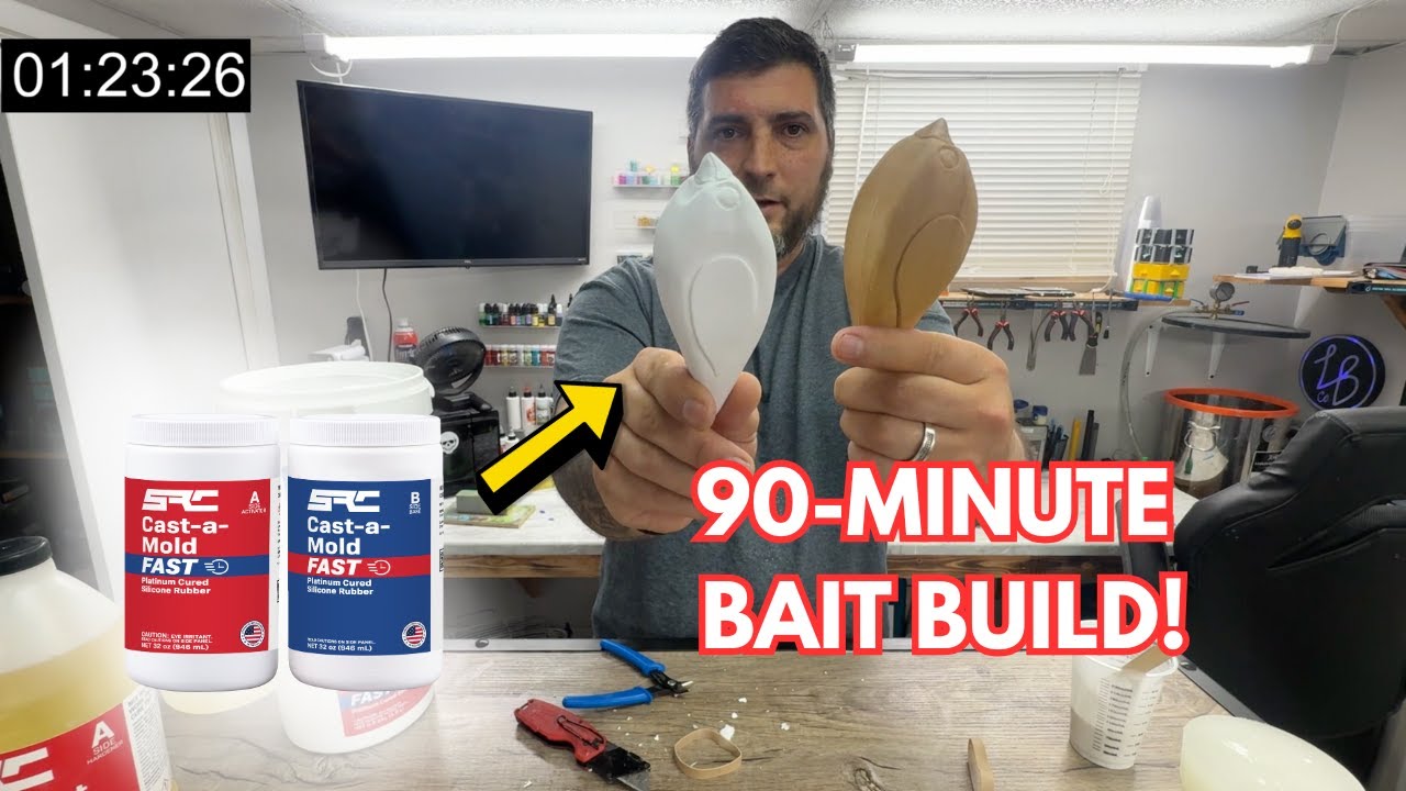 Rapid Lure Making: From Wood to Water-Ready Prototype in 90 Minutes!