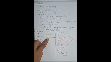 MVI instruction in Data transfer group 8085 microprocessor & microprocessor #IT #shorts #cs #viral