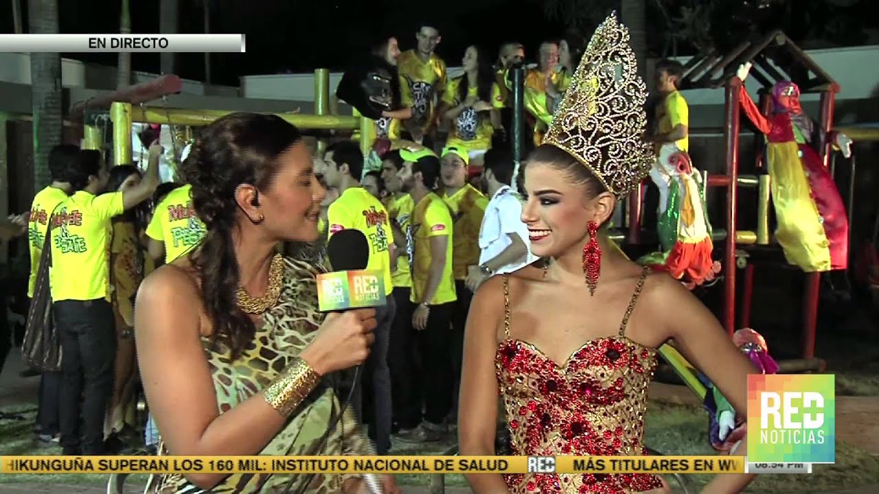 La coronación de la reina del Carnaval de Barranquilla YouTube