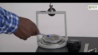 How To determine the rigidity modulus of a given wire using torsional pendulum