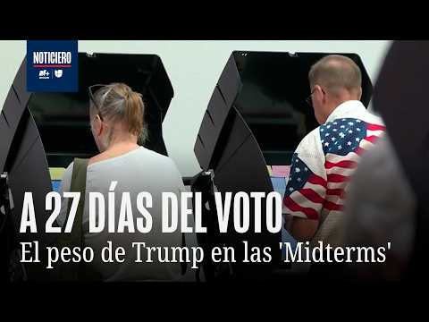Elecciones de medio término 2026: ¿Qué tanto influye Trump en el voto?