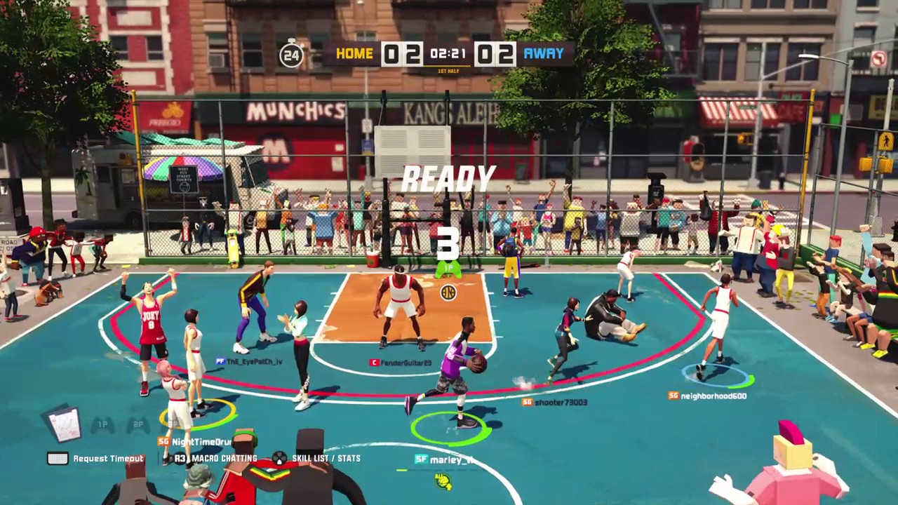 3on3 Freestyle Party On The Court - GLITCH