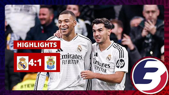 FULL HIGHLIGHTS: REAL MADRID VS DU LAS PALMAS 4 ; 1