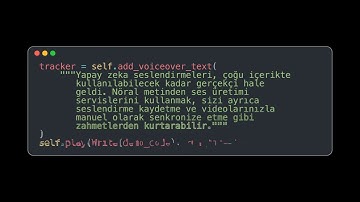 Manim Voiceover demo — Turkish translation with RecorderService