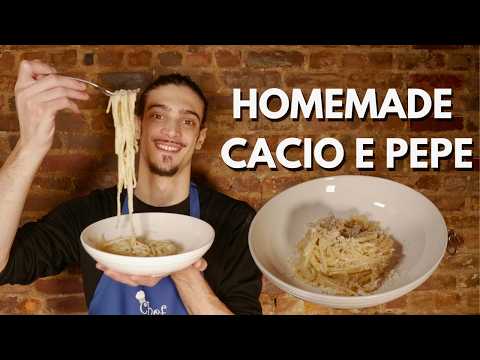 Authenticity Cacio e Pepe pasta - NO clumps tips