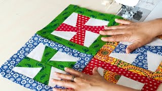 Information Create Mind-Blowing Patterns  Magic with This Simple Quilt Method. Creative Patchwork. Guide