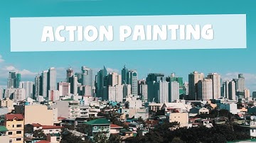 ACTION PAINTING | abstract expressionism project