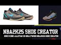 KOBE 6 All Star 3D Hollywood NBA2K25 SHOE CREATOR