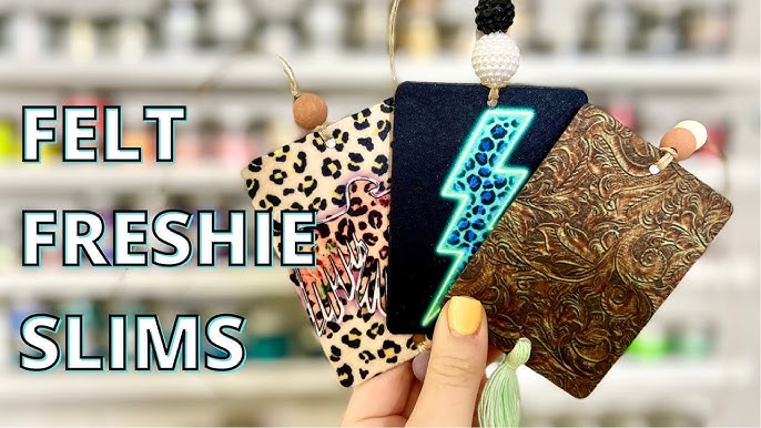 How to Sublimate Stiff Felt Fresheners - Sometimes Crafty