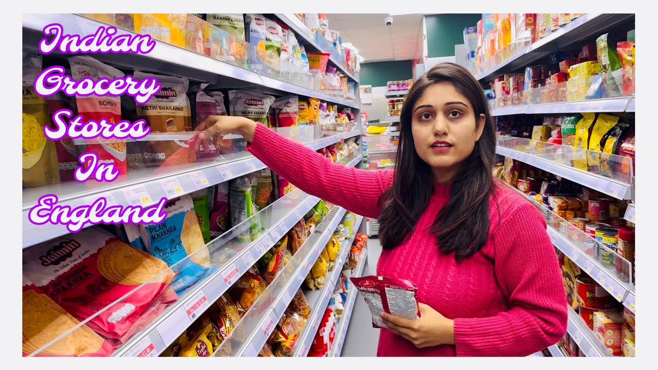 Indian Grocery Stores In England | Grocery shopping haul in uk ...